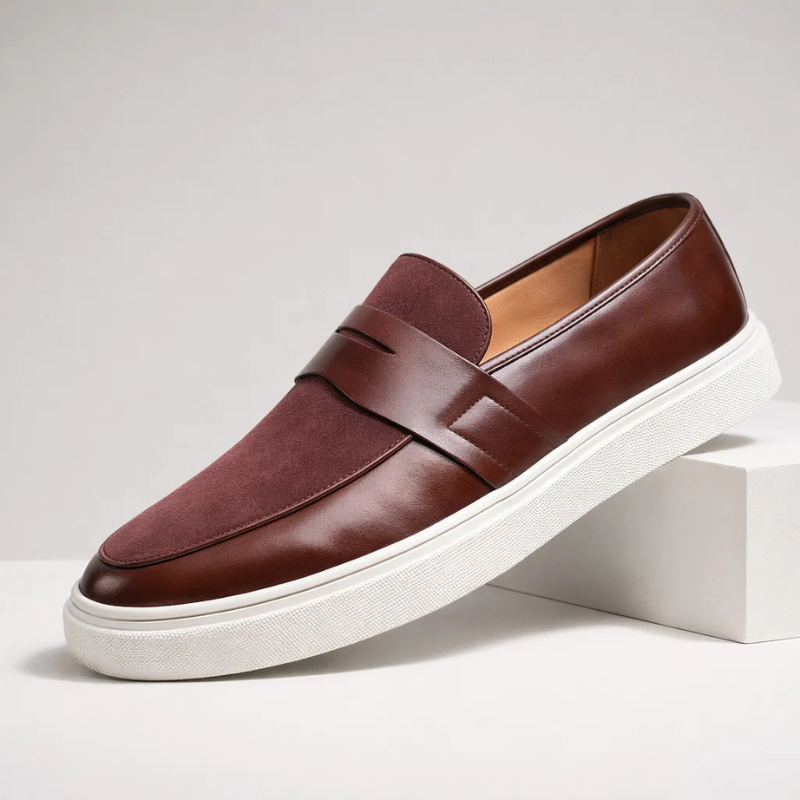Mocassim Prestige Feito em Couro