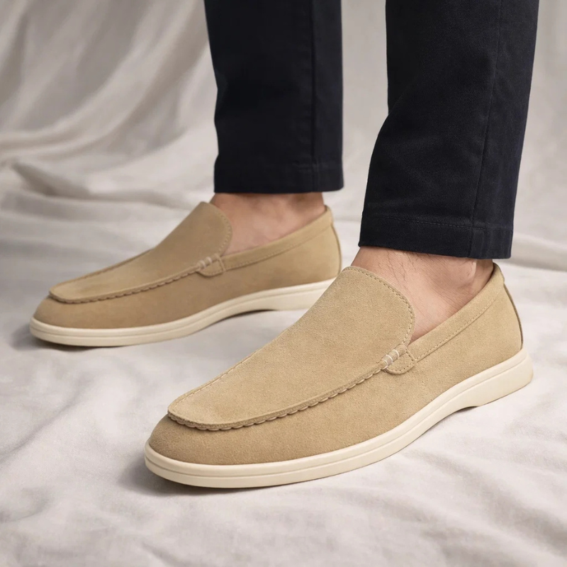 Loafer Clássico em Suede Premium
