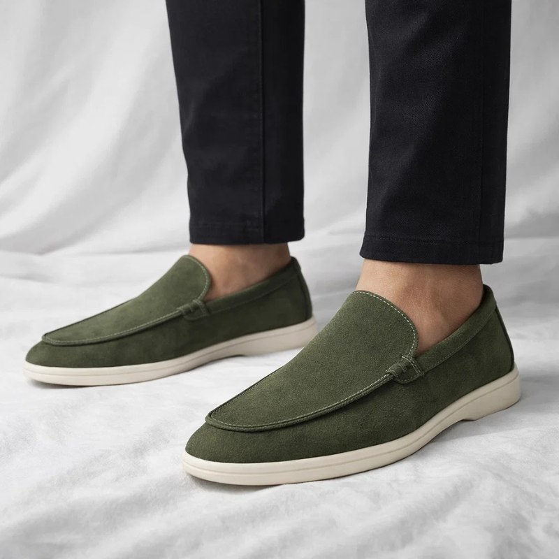 Loafer Clássico em Suede Premium