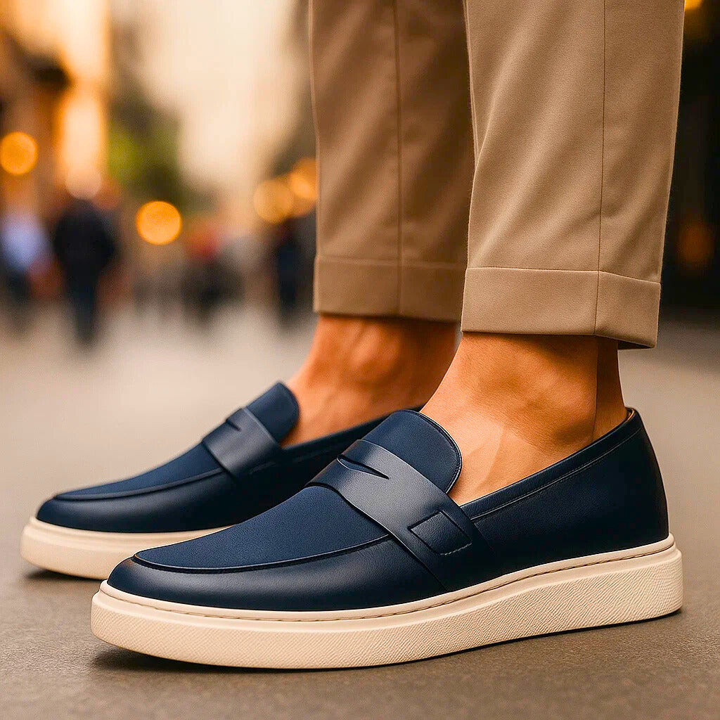 Mocassim Prestige Feito em Couro