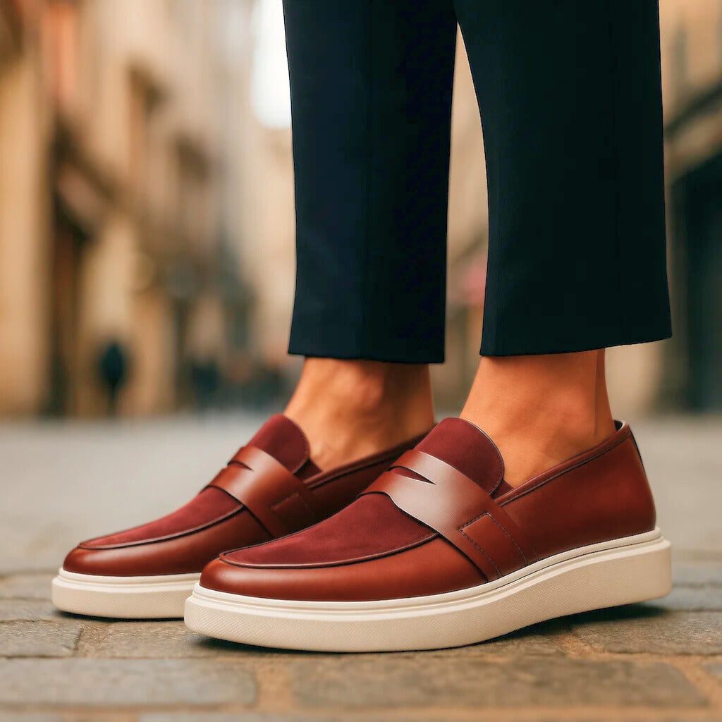 Mocassim Prestige Feito em Couro
