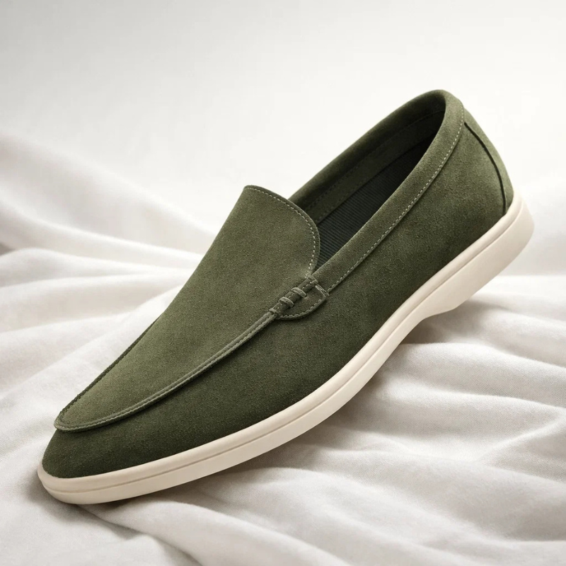 Loafer Clássico em Suede Premium