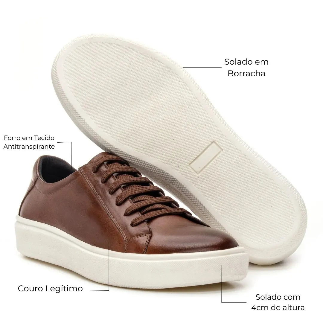 Tênis Casual Vellaro Whisky - 5001