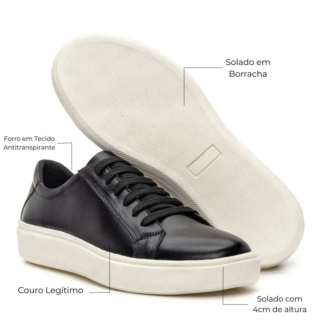 Tênis Casual Preto - 5001