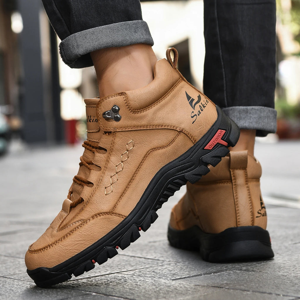 Bota Max Feita em Couro