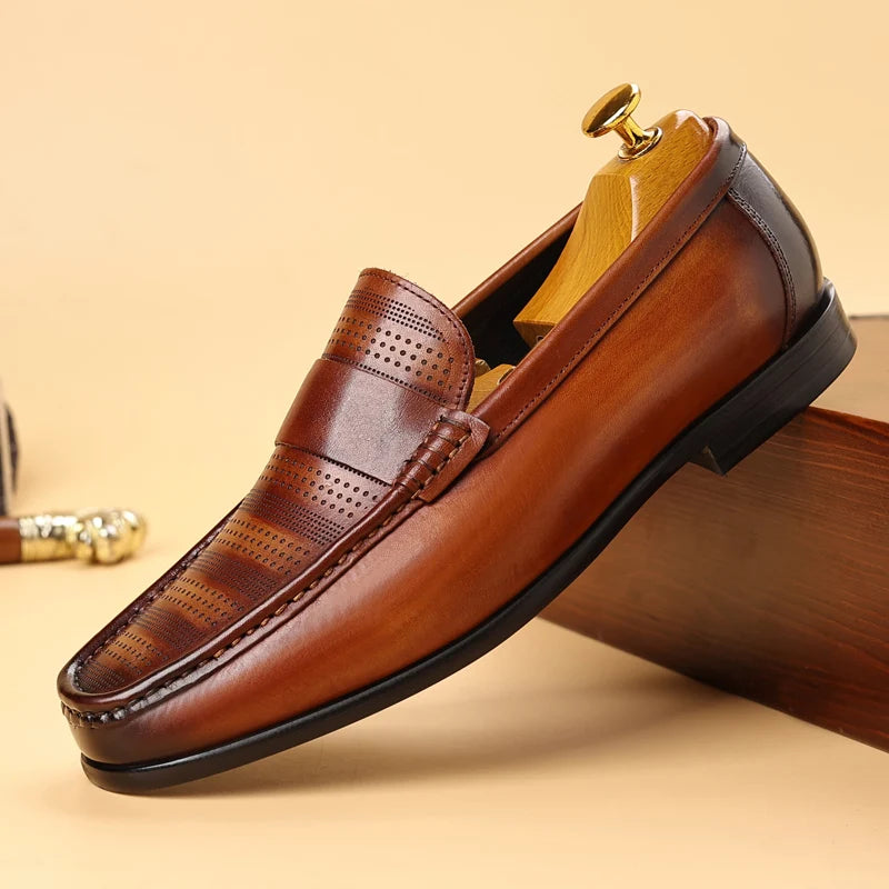 Sapato Social Masculino Windsor – Couro Legítimo Estilo Britânico