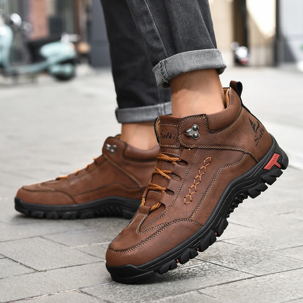 Bota Max Feita em Couro