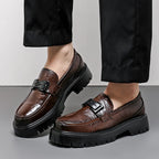 Mocassim Masculino Casual Slip On em Couro Luxo