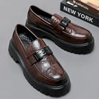 Mocassim Masculino Casual Slip On em Couro Luxo