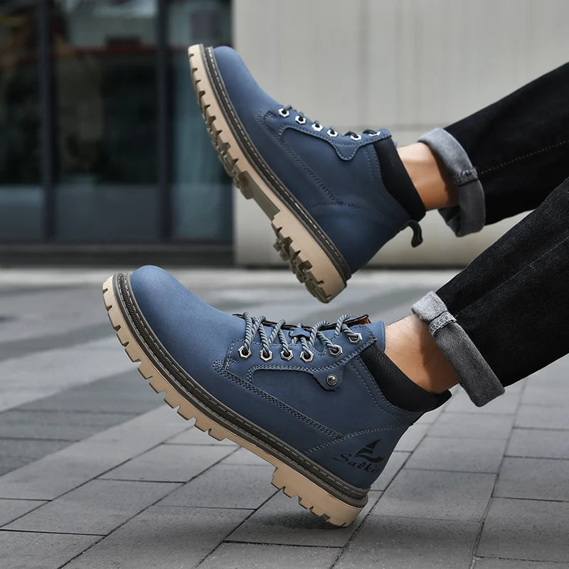 Bota Urban Feita em Couro
