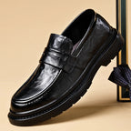 Mocassim Masculino Clássico em Couro – Slip On Artesanal