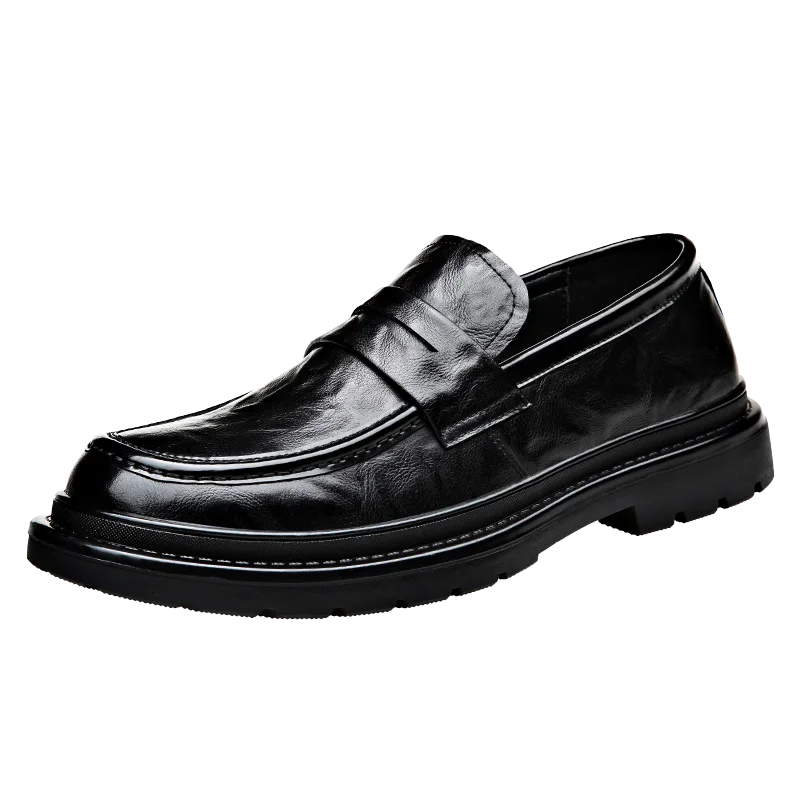Mocassim Masculino Clássico em Couro – Slip On Artesanal