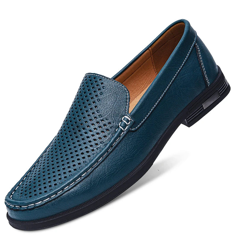 Mocassim Elegance Ferraz – Couro Slip On Confortável