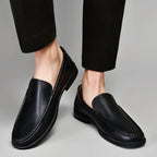 Mocassim Elegance Ferraz – Couro Slip On Confortável