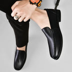 Mocassim Elegance Ferraz – Couro Slip On Confortável