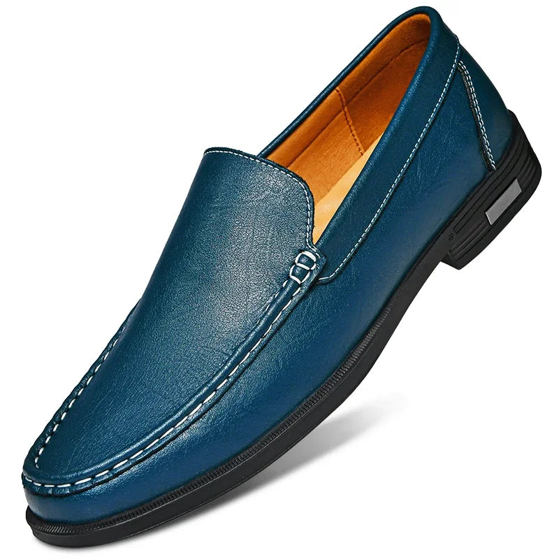 Mocassim Elegance Ferraz – Couro Slip On Confortável