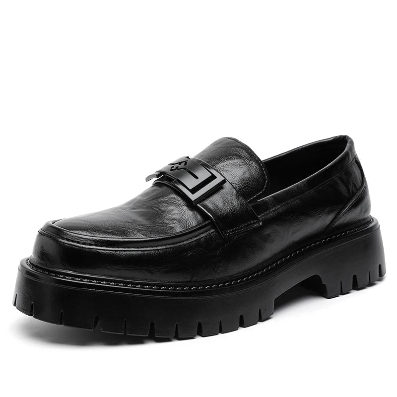 Mocassim Masculino Casual Slip On em Couro Luxo