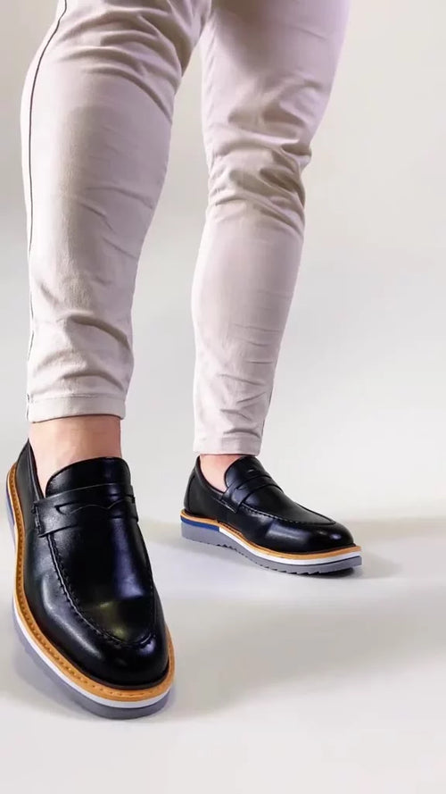 Kit 2 Pares de Sapato Slip On Social Masculino