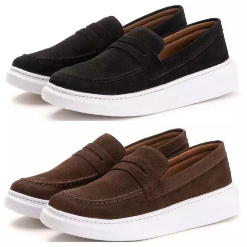 Kit 2 Pares de Oxford Masculino em Couro