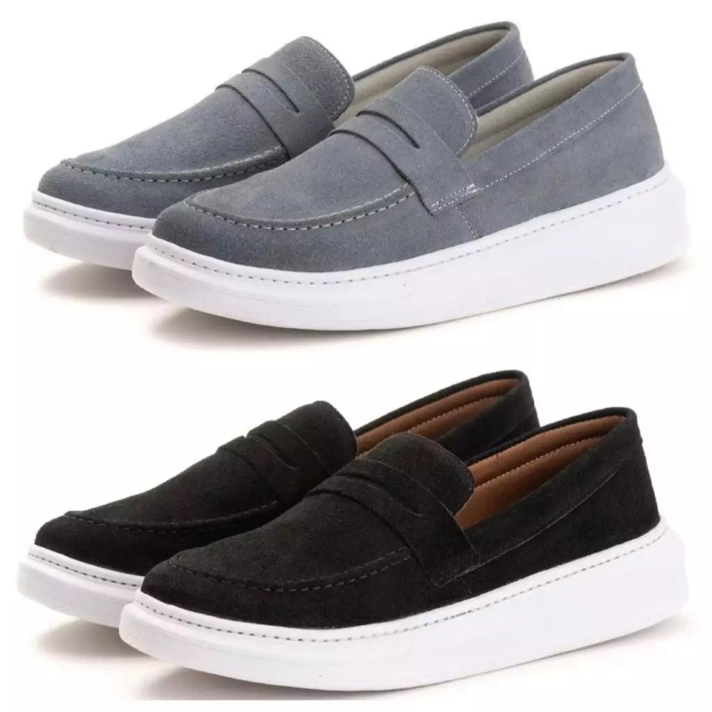 Kit 2 Pares de Oxford Masculino em Couro