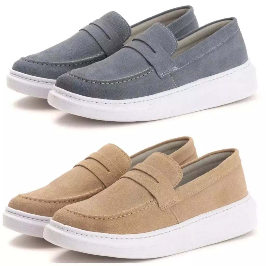 Kit 2 Pares de Oxford Masculino em Couro