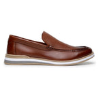Mocassim Masculino Couro Drive Slip On Moderno
