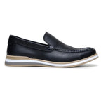 Mocassim Masculino Couro Drive Slip On Moderno