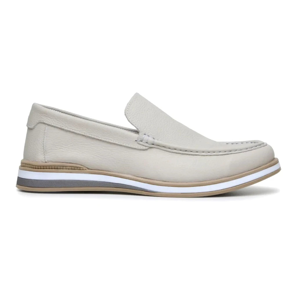 Mocassim Masculino Couro Drive Slip On Moderno