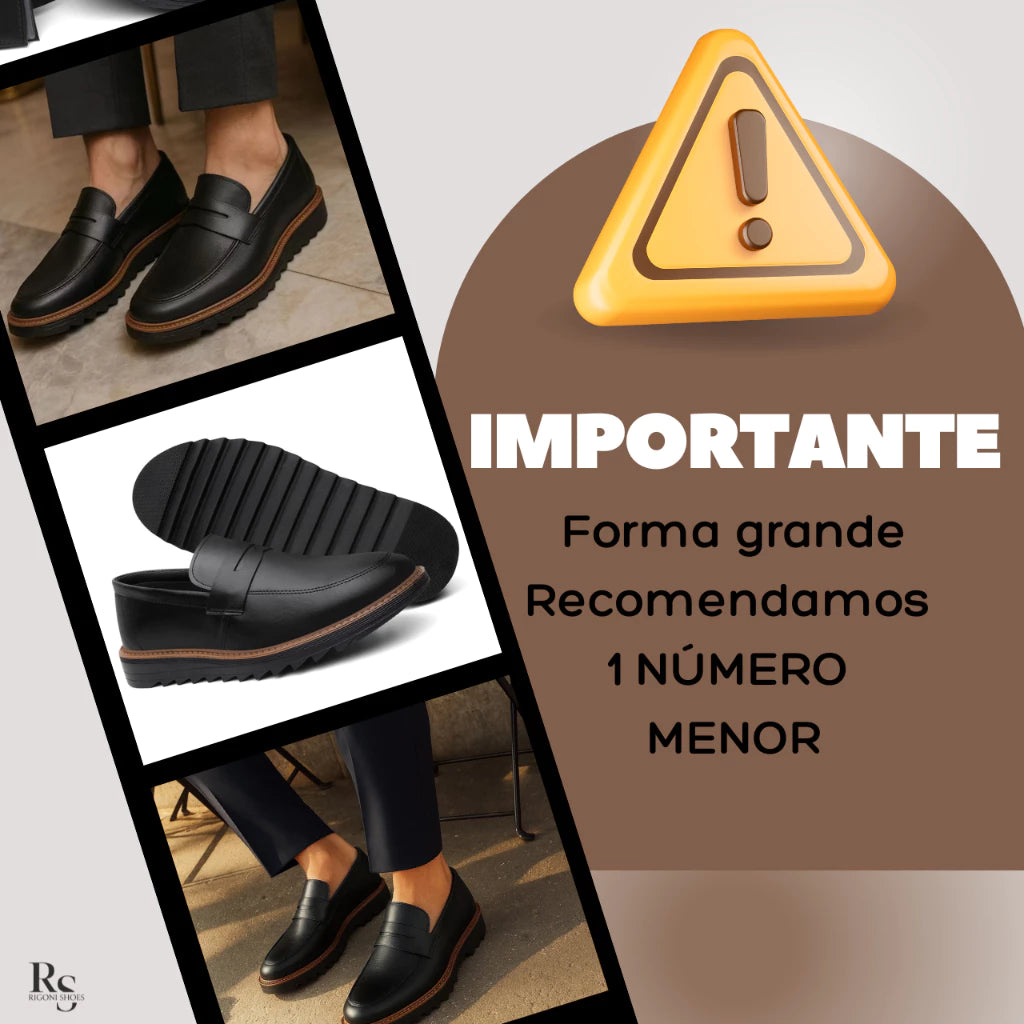 Mocassim Masculino Casual Couro Elegance