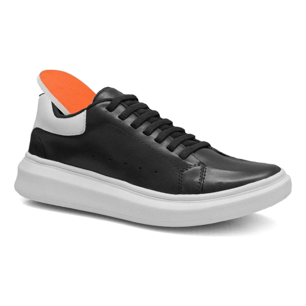 Tênis Masculino Branco Oversized Plataforma – Casual Confortável